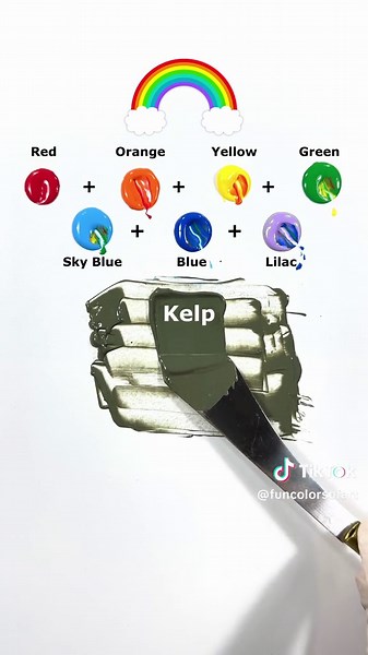 Rainbow Color Mixing: Satisfying Art with ASMR Vibes