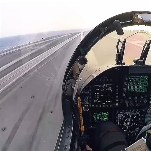 F-18 🥰😍😍 what a great view of the cockpit! #f #f18 #aircraftcarrier #aviation #aircraft #aerospace #avgeek #aviationlover #fighterjet | The War Zone