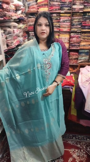 9.3K views · 119 reactions | #nari_shakti_boutique Page #Nari_shakti_foundation Shop address opposite of manaskamona Mandir Malda nari shakti boutique Wholesale and retail available Premium kurti collections 9733173478 booking number..,,9733173478 booking number https://youtube.com/@nsboutique_official?si=GobxqWrlOtudPCpR | Nari shakti foundation | Facebook