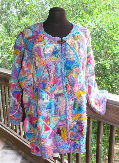 Women's Handmade Knitted Jacket - Etsy