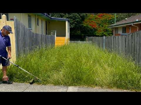 Hospitalised ELDERLY couple had no one to HELP: OVERGROWN yard rescue