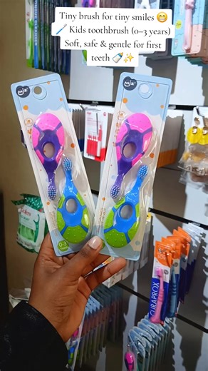 • Extra-soft bristles for delicate gums • Small head for tiny mouths • Gentle on first teeth • Perfect for babies & toddlers Start healthy oral habits early 💙 To order DM,Call/WhatsApp 0790040871 You can also pass by our shop at: Jubilee Exchange House, Mama Ngina Street opposite Java, 4th floor suite # 408, Nairobi. Or Visit our Westlands branch 07 Mpaka, Mpaka Road Call/WhatsApp 0701 751701 #oralcarekenya