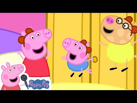 Five Little Monkeys Jumping on the Bed | Peppa Pig Songs | Nursery Rhymes + Kids Songs