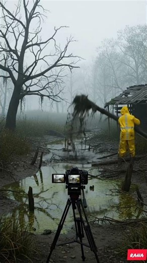 From Dirty Swamp to Dream Glass Pool House | Viral Transformation #short #beforeafter #aitimelapse