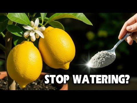 I STOPPED Watering My Lemon Tree - What Happened in Week 4 Shocked Me