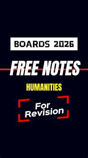 Giveway 😎😎 | Free SHORT Notes for Revision #boards2026