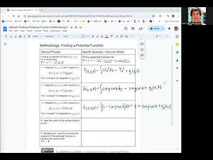 Finding a Potential Function for a Vector Field
