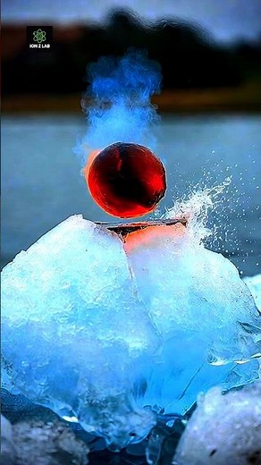 “Fire vs Ice Experiment 🔥❄️ | Satisfying Science Reaction”
