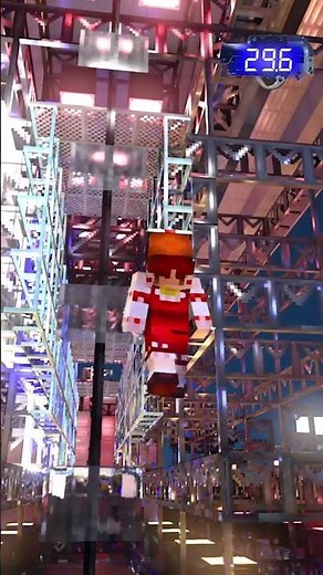 SASUKE第6回再現マップ 2nd STAGE【Minecraft SASUKE】#shorts #minecraft #ninjawarrior #sasuke