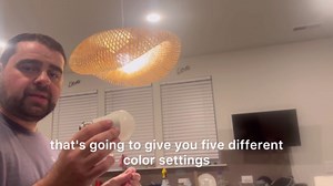 Adjustable Light Bulb, 100W Equivalent, 5CCT A19 LED Light Bulb, E26 Base, 2700K 3000K 4000K 5000K 6000K, 1100LM, 13W E26 Medium Base Standard Light Bulb for Bedroom, Living Room, 4 Pack