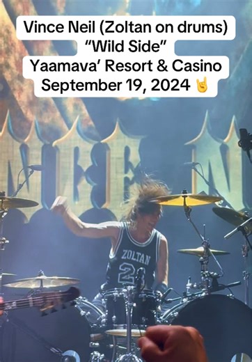 Vince Neil Performs 'Wild Side' Live at Yaamava Casino