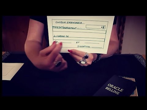 RITUEL du Chèque d'Abondance 🍀 FORMULE COMPLÈTE 🍀 ASTUCE ET RÉALISATION #tarot ‪@ClaireVoyance‬