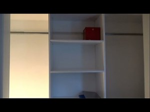 Martha Stewart Living Classic Ultimate Wood Closet System Kit assembly.