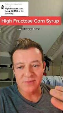 Is high Fructose corn syrup healthy or bad for you? #hfcs #highfructosecornsyrup #processedsugar