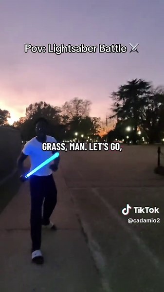 Lightsaber Battling Rabdom People… ⚔️ Pt. 69 #positivity #joybait #social #freewill #pov