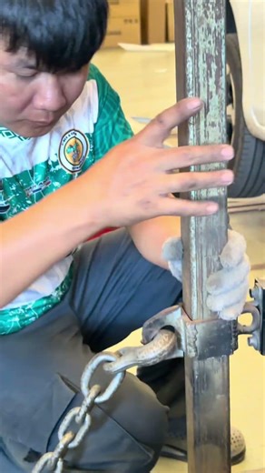 Crushed Rocker Panel?! Toyota Yaris Structural Repair 🔥 #carrepair #ซ่อมรถ