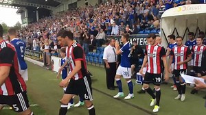 Here come the teams! | Chesterfield FC
