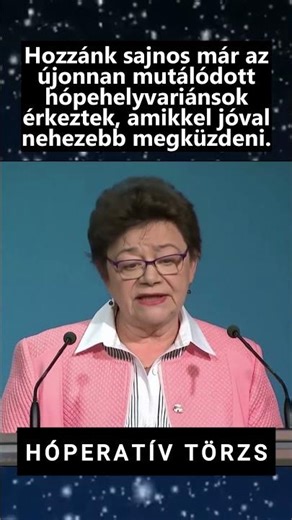 A Hóperatív Törzs jelentése #shorts #havazás #tél