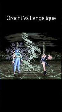 Ancestor of geonitz? Orochi VS Langelique (KOF MUGEN)