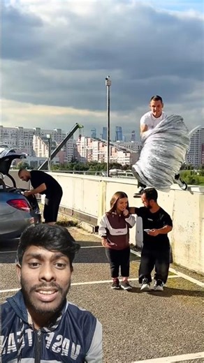 The short guy fall in trap funny shorts watch it #short #youtubeshorts #viral #trending #comedy #MB