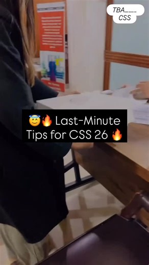 Torchbearer Css-pms on Instagram: "😇🔥 Last-Minute Tips for CSS 26 🔥 1. English: Perfect Your Writing In these last 20 days, focus on making your writing clear and precise. Write one essay, one precis, and one comprehension every day, and really look at where you make mistakes so you can fix them. 2. Pressing Composition Skills Your essays need to show thought and confidence. Spend time planning your ideas, using strong examples, and expressing yourself clearly to impress the examiner. 3. Rema