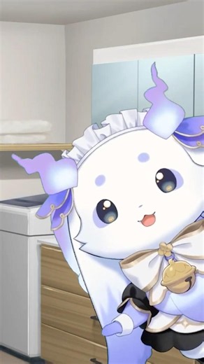 「ちょま起き」 メイドちょま編｜『Lunchoma Sleep』#shorts #るんちょま #ルンルン