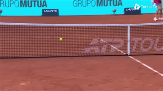 Stunning play by Casper Ruud in Madrid