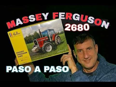 MASSEY FERGUSON 2680 🚜​ Tutorial maqueta tractor HELLER paso a paso