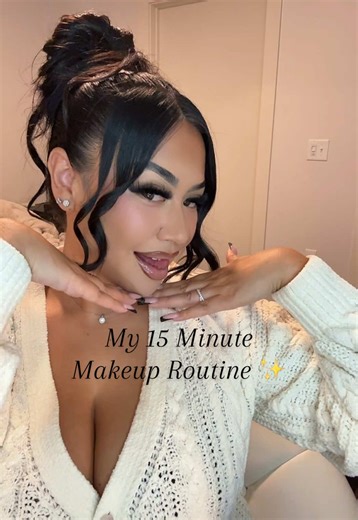 15 Minute Glam Makeup Routine for Beginners