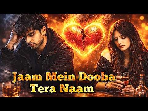 Jaam Mein Dooba Tera Naam 💔🍷 | 90s Style Sad Sharab Song | Heartbreak Bollywood Geet