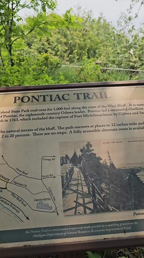 Part 12! Love exploring the beautiful Pontiac Trail here in Mackinac Island, Michigan #exploring #hiking #mackinacislandmichigan #Island #Michigan #lakeview #trendingnow #highlights | Alynn in Michigan Channel