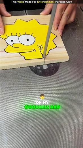 A Poor Mother Made A Lisa Simpson Painting For His Daughter ❤️😱🔥 #shorts #painting #usa #english