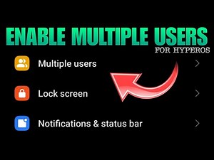 Enable Multiple Users On Any HyperOS Device | Techtitive