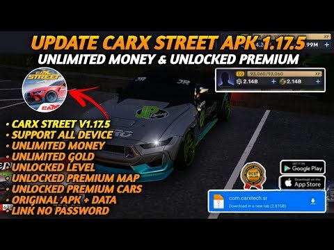 CarX Street Mod APK - CARX STREET v1.17.5 MOD APK DOWNLOAD Unlimited Money | Android & IOS 🔥