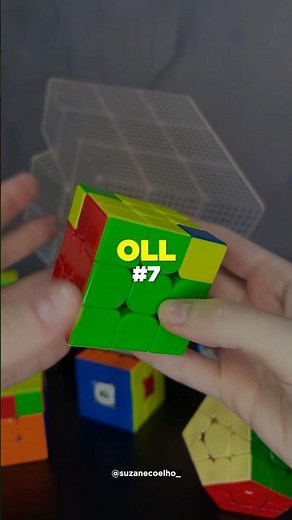 OLL 7 IN THE MAGIC CUBE - CFOP TUTORIAL ADVANCED MAGIC CUBE METHOD 🧩 #45