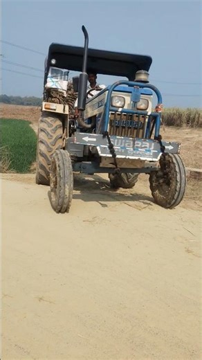 Swaraj 744 with dumper trolley🔥🔥power teshing