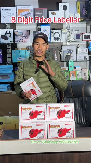 8 Digit Price Labeller for Small Business Owners