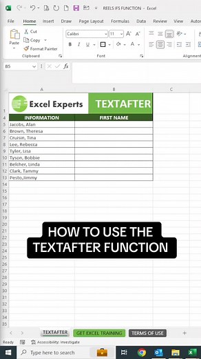 Excel Experts on TikTok