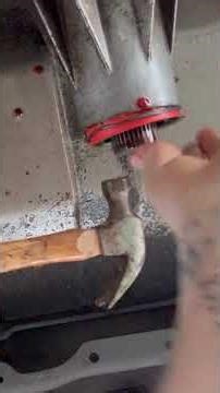 Knocking a np208 tail shaft seal in with out a installer #repairing #getmad #chevy #sandles #machin