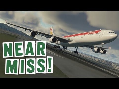Iberia A340-300 Epic JFK Landing | Kennedy Airport | Flight Simulator