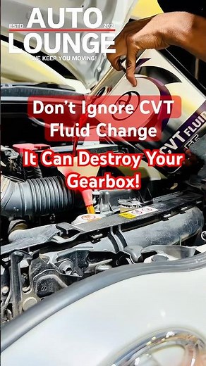 CVT fluid change|CVT Fluid FE importance|automatic transmission fluid change |car maintenance