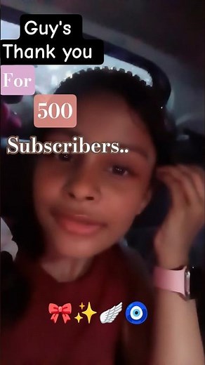 Tnxx so much for 500 subscribers.. || 8 l9v3 697 || @Moon_child_819