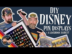 DIY Disney Pin Display / How to make a Disney Pin Display board | Weekend Vlog