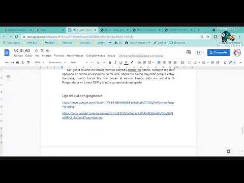 Módulo 2 Semana 1 - Actividad Integradora 1 y 2 - Sesión en Vivo - Prepa en Línea SEP
