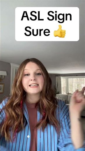 Learn How To Sign "Sure" in ASL for Beginners | American Sign Language #shorts