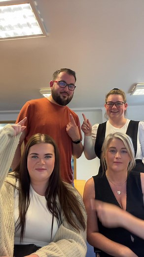 Who is most likely to….co worker edition!!!! An insight in to how we see each other 😂 #donttellhr #workinghard #challenege #savage #selfstorage #friends #work