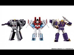 Hasbro Transformers Dramatic Capture Series Triple Takeover Three Pack Figures Pre-Orders