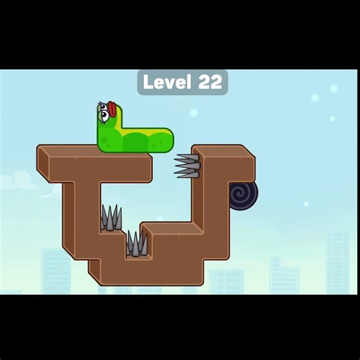 Apple Worm | Level 22 | Snake Puzzle