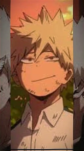 Bakugou edit smiling #mha #bakugoukatsuki