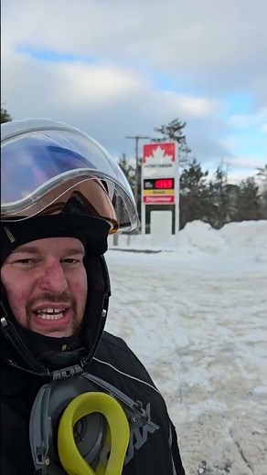 Half a day in Val des Bois in the Outaouais region with 114km #snowmobile